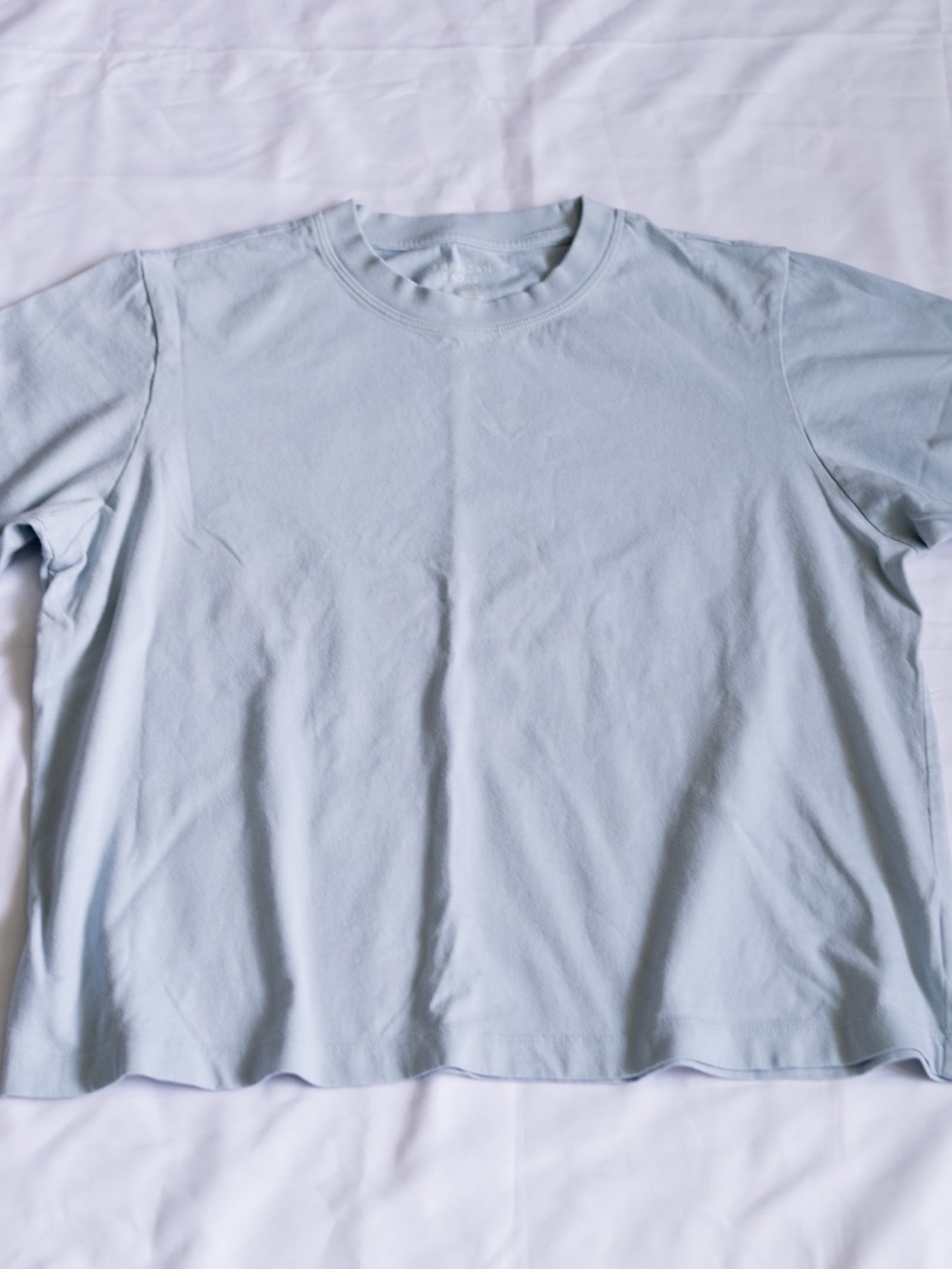 American Eagle Outfitters Light Blue Short Sleeve Tee